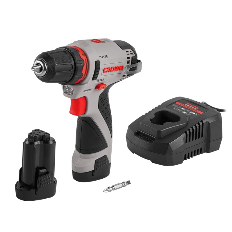 Дрель-шуруповерт аккумуляторная CROWN CT21072HX-2 BMC , CROWN Дрель-шуруповерт аккумуляторная CROWN CT21072HX-2 BMC , CROWN