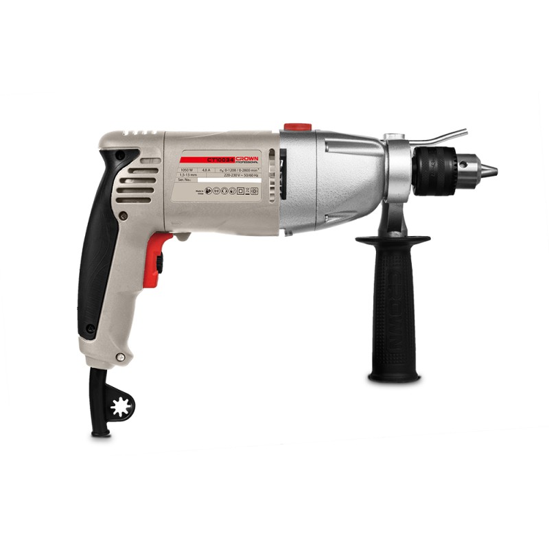 Дрель ударная CROWN CT10034, CROWN Дрель ударная CROWN CT10034, CROWN