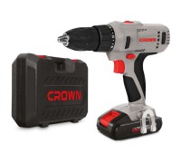Дрель-шуруповерт аккумуляторная CROWN CT21056L-1.5 BMC