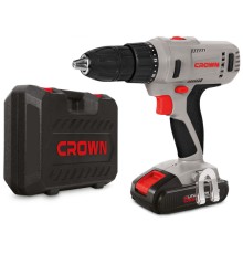 Дрель-шуруповерт аккумуляторная CROWN CT21056L-1.5 BMC