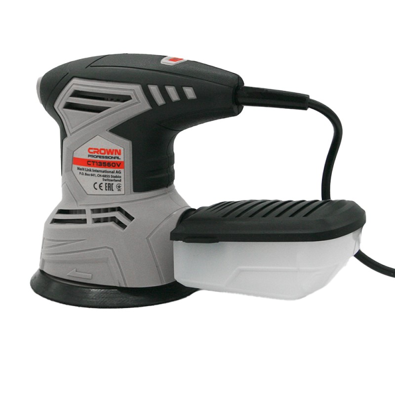 Машина шлифовальная эксцентриковая CROWN CT13560V, CROWN Машина шлифовальная эксцентриковая CROWN CT13560V, CROWN