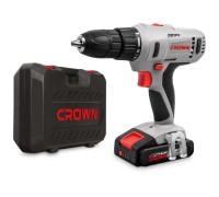 Дрель-шуруповерт аккумуляторная CROWN CT21056L-2 BMC