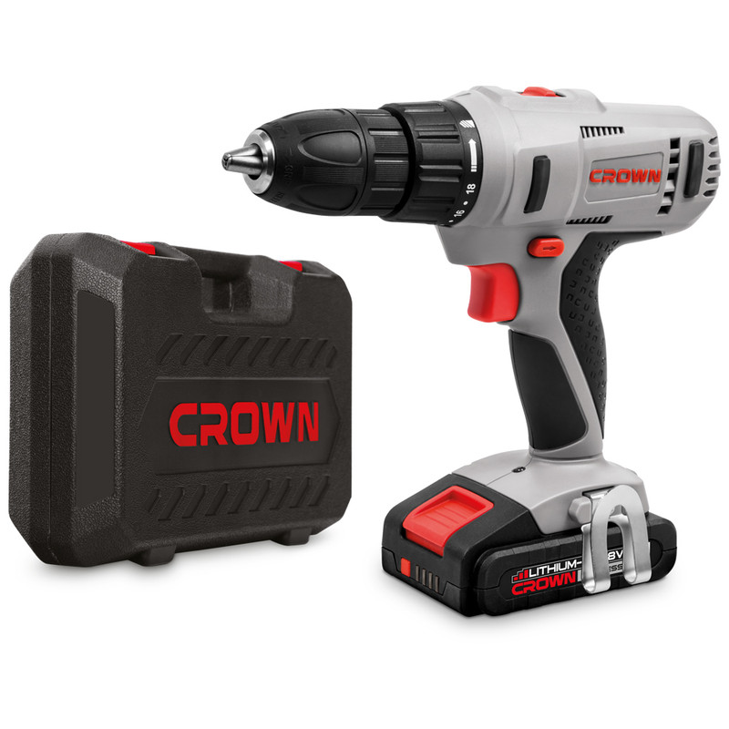 Дрель-шуруповерт аккумуляторная CROWN CT21056L-2 BMC, CROWN Дрель-шуруповерт аккумуляторная CROWN CT21056L-2 BMC, CROWN