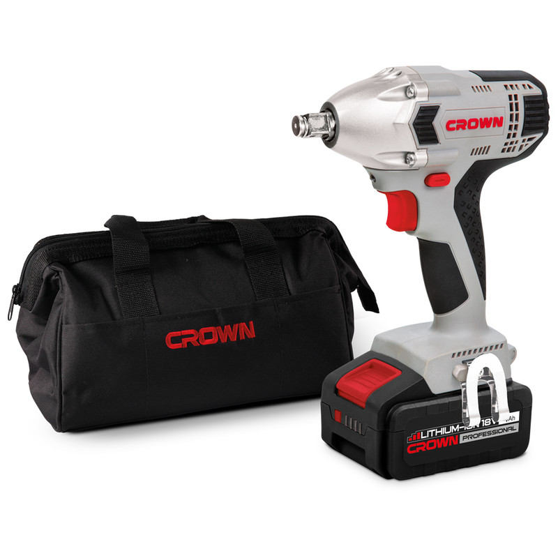 Аккумуляторный ударный гайковерт CT22016L-4 TB, CROWN Аккумуляторный ударный гайковерт CT22016L-4 TB, CROWN