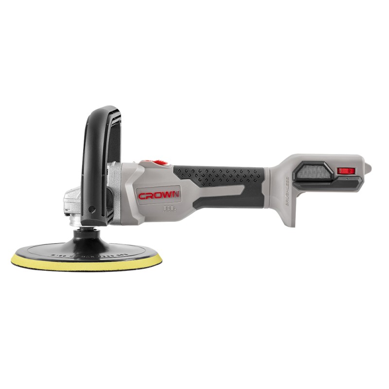 Машина полировальная аккумуляторная BL CROWN CT23018HX, CROWN Машина полировальная аккумуляторная BL CROWN CT23018HX, CROWN