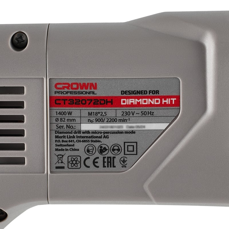Дрель с микро-ударом CROWN CT32072DH BMC, CROWN Дрель с микро-ударом CROWN CT32072DH BMC, CROWN