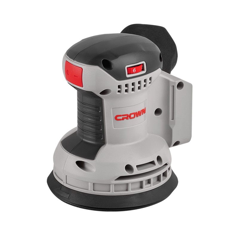 Машина шлифовальная эксцентриковая аккумуляторная CROWN CT23011HX, CROWN Машина шлифовальная эксцентриковая аккумуляторная CROWN CT23011HX, CROWN