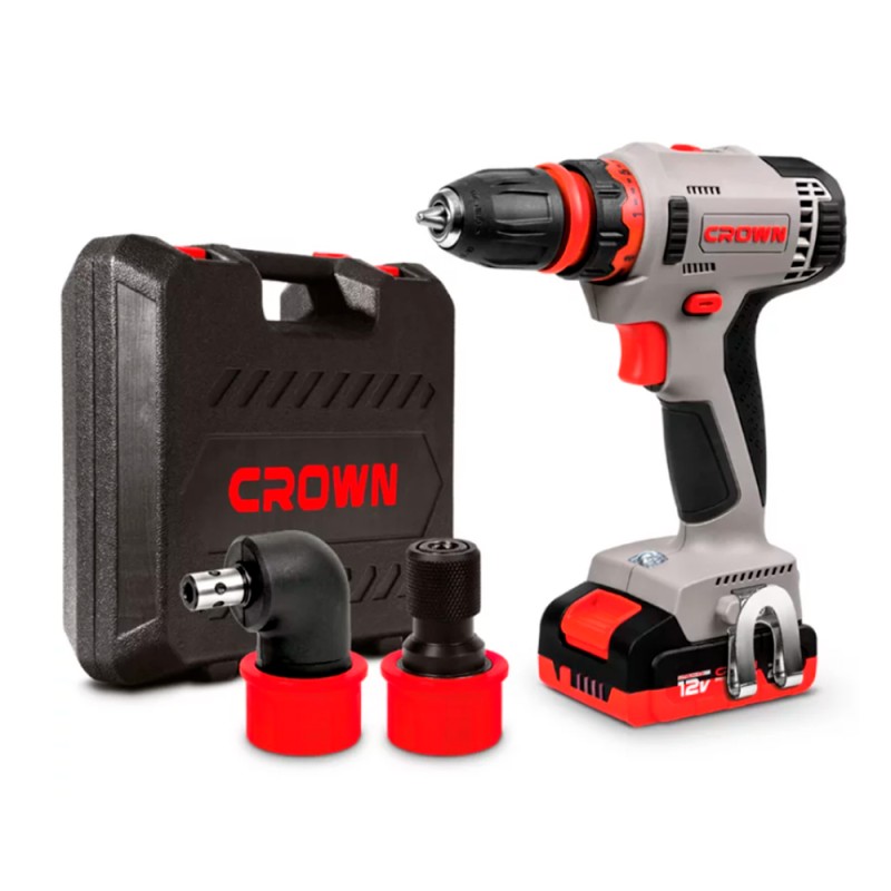 Дрель-шуруповерт аккумуляторная CROWN CT21081HQ-2 BMC, CROWN Дрель-шуруповерт аккумуляторная CROWN CT21081HQ-2 BMC, CROWN