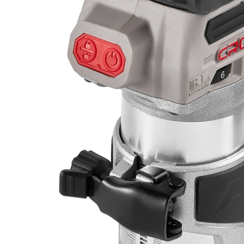 Фрезер аккумуляторный BL CROWN CT26010HX-4 BMC, CROWN Фрезер аккумуляторный BL CROWN CT26010HX-4 BMC, CROWN