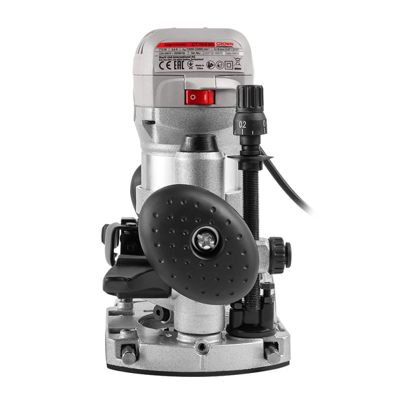 Фрезер кромочный CROWN CT11023S, CROWN Фрезер кромочный CROWN CT11023S, CROWN