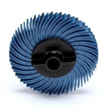 Круг абразивный Bristle RB-ZB, тип С, 400, синий, 50 мм х 9.5 мм