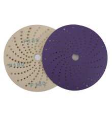 Круг шлифовальный c мультипылеотводом Purple, P180, PROBOS CP737 CERAMIC Hookit , 150 мм