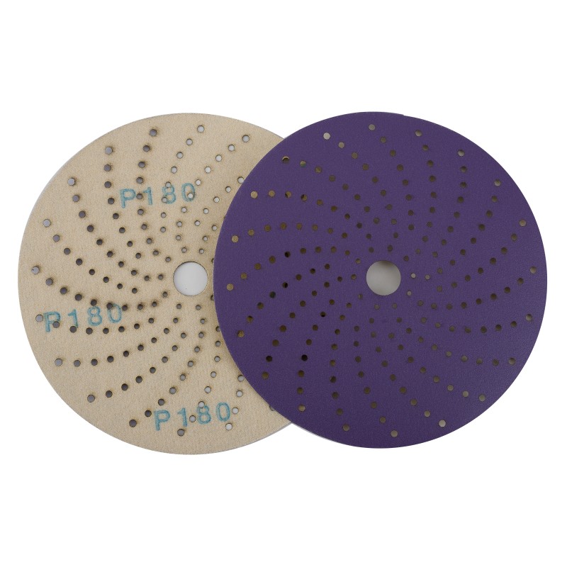 Круг шлифовальный c мультипылеотводом Purple, P180, PROBOS CP737 CERAMIC Hookit , 150 мм