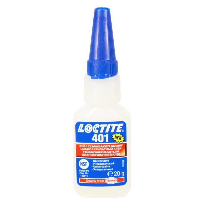 Клей моментальный цианоакрилатный общего назначения LOCTITE® 401 20 гр