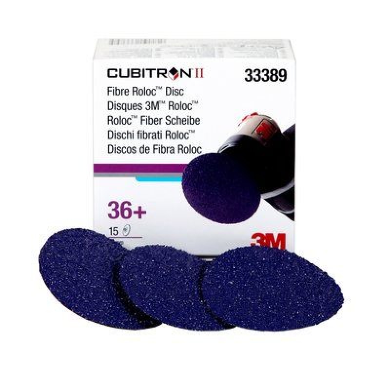 Круг Зачистной Cubitron™ II Roloc 786C, 75 мм, 36+ №33389 15 шт./кор., 6 кор./уп.