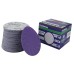 Круг шлифовальный c мультипылеотводом Purple, P80, PROBOS CERAMIC FILM Hookit CF775, 125 мм