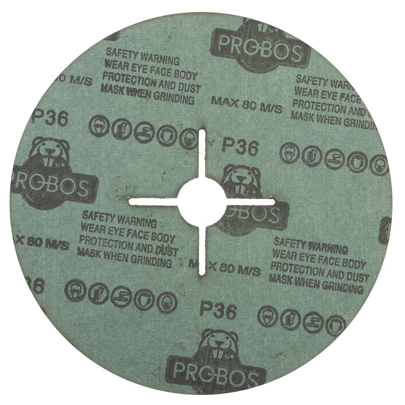 Круг фибровый PROBOS Forming CF982 CERAMIC, 180 мм х 22 мм, P36 Круг фибровый PROBOS Forming CF982 CERAMIC, 180 мм х 22 мм, P36