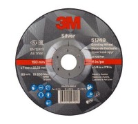 Круг зачистной Silver, Т27 150 мм х 7 мм х 22,23 мм №51749