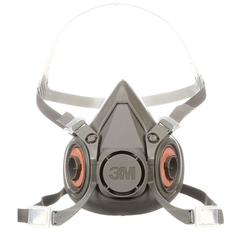 Полумаска серии 3M™ 6300 3M™ 6000, размер - большой (L) 8 шт./кор.