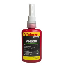 Фиксатор цилиндрических соединений VINTANET VN638 50мл