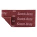 Лист Scotch-Brite™ MX-HP , A VFN, бордовый, 114 мм х 228 мм, № 64659, 25 шт./уп.