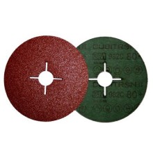 Круг фибровый, 80+, 3M™ Cubitron™ II 982C, 125 мм х 22 мм, 25 шт./уп. № 27628