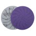 Круг шлифовальный c мультипылеотводом Purple, P80, PROBOS CERAMIC FILM Hookit CF775, 125 мм
