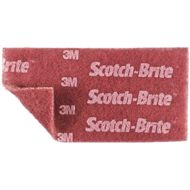 Лист Scotch-Brite™ MX-HP , A VFN, бордовый, 114 мм х 228 мм, № 64659, 25 шт./уп.