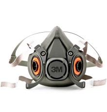 Полумаска серии 3M™ 6300 3M™ 6000, размер - большой (L) 8 шт./кор.