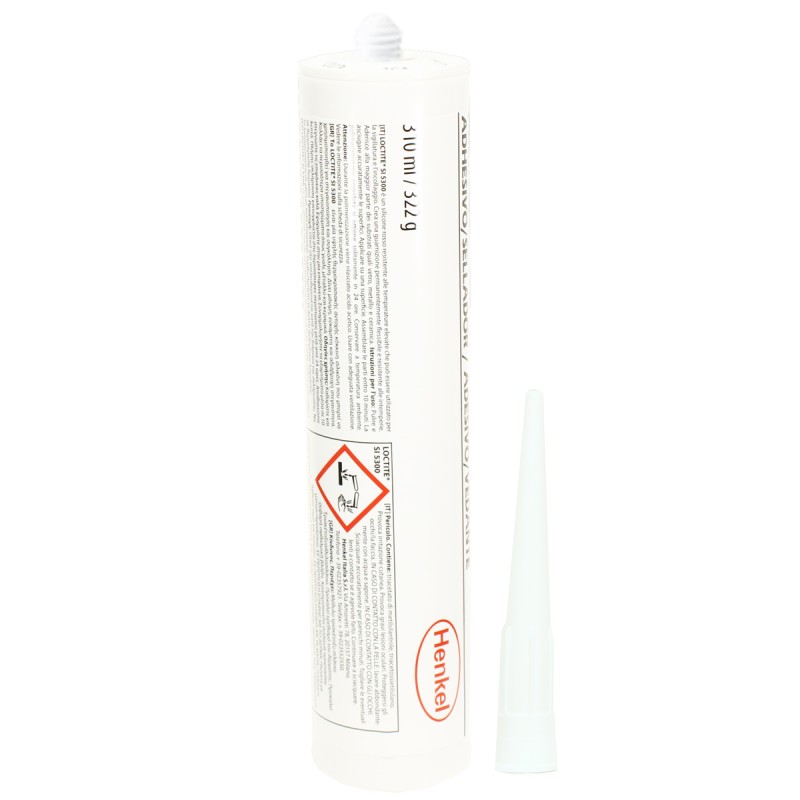 Силиконовый уксусный высокотемпературный герметик, LOCTITE SI 5300 310ML Силиконовый уксусный высокотемпературный герметик, LOCTITE SI 5300 310ML
