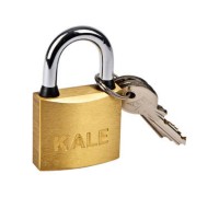 Замок навесной KALE 10-225 (25 мм) латунь