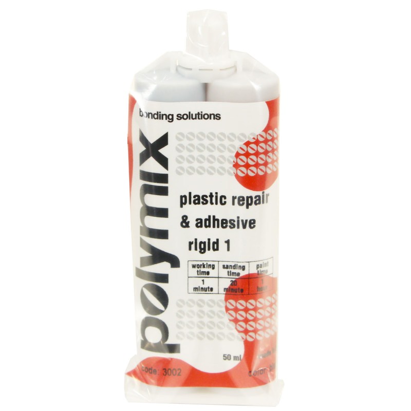 Двухкомпонентный уретановый пластичный ремонтный структурный клей POLYMIX Rigid 1