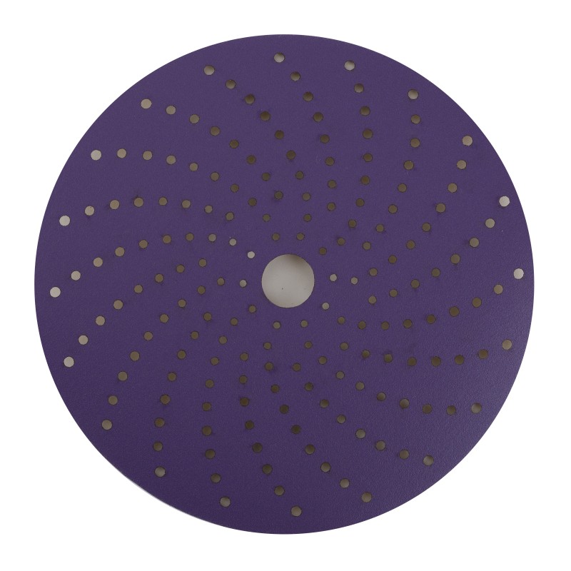 Круг шлифовальный c мультипылеотводом Purple, P240, PROBOS CP737 CERAMIC Hookit , 150 мм