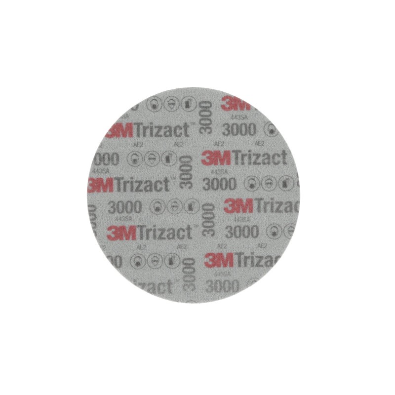 Круг абразивный, полировальный, Р3000, 150 мм, 3M™ Trizact™ Круг абразивный, полировальный, Р3000, 150 мм, 3M™ Trizact™