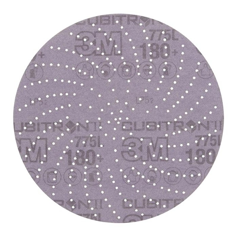 Круг Шлифовальный, 180+, 150 мм, Клин Сэндинг, 3M™ Cubitron™ II Hookit™ 775L № 64265, 50 шт./уп.
