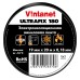 Изолента виниловая морозостойкая ULTRAFIX180 черная, рулон 19 мм х 20 м