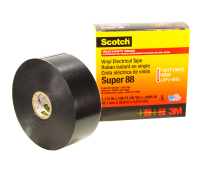 Изолента ПВХ, высшего класса SCOTCH SUPER 88, рулон 38 мм х 33 м х 0,22 мм
