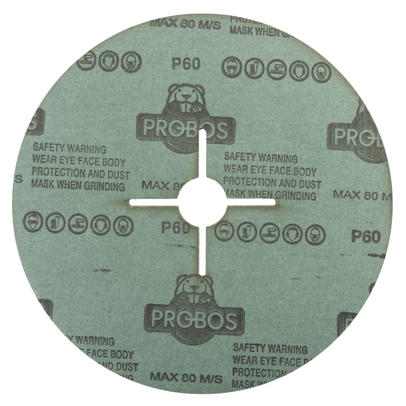 Круг фибровый PROBOS Forming CF982 CERAMIC, 180 мм х 22 мм, P60