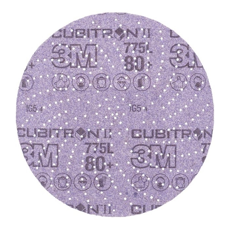 Круг шлифовальный, 80+, 125 мм, Клин Сэндинг, 3M™ Cubitron™ II Hookit™ 775L № 86822, 50 шт./уп.