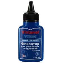 Фиксатор для резьбовых соединений, Vintanet, низкопрочный, анаэробный VN201, 28 мл