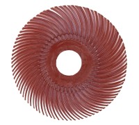 Круг Bristle BB-ZB тип С, P220, красный, 75 мм х 9.5 мм,№ 30128, 40 шт./уп.
