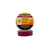 Изолента ПВХ высшего класса Scotch® 35, фиолетовая, 19 мм х 20 м