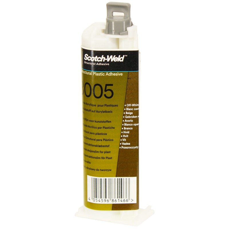Клей акриловый двухкомпонентный DP8005, белый, 45 мл