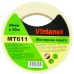 Лента малярная 120°С, MT611 Vintanet, 160 мкм, 24мм х 50м