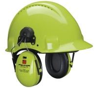 Наушники противошумные PELTOR Optime I повышенной видимости Hi-Viz, с креплением на каску