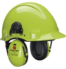 Наушники противошумные PELTOR Optime I повышенной видимости Hi-Viz, с креплением на каску