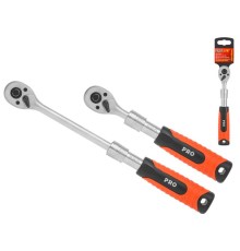 Трещотка 3/8" 72зуб. 220-320мм телескоп. PRO STARTUL (PRO-47038)