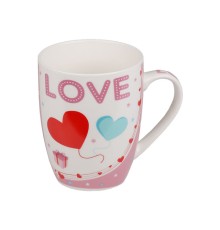 Кружка керамическая, 360 мл, Love-1, шарики, PERFECTO LINEA
