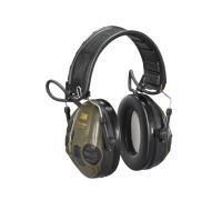 Наушники активные для стрельбы 3М PELTOR SportTac™, 2 цвета чашек: зеленый и оранжевый