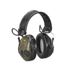 Наушники активные для стрельбы 3М PELTOR SportTac™, 2 цвета чашек: зеленый и оранжевый